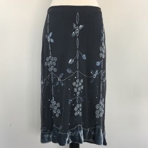 Anthropologie Lithe 2005 Tulle Conservatory Skirt